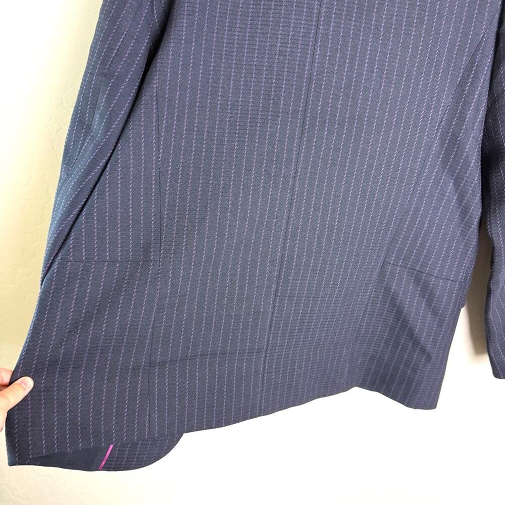 White House Black Market The Relaxed Blazer Striped 14 570357780 - Picture 7 of 16